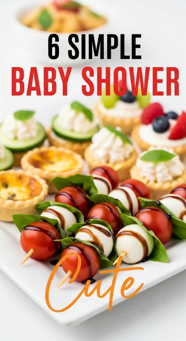 Create 6 Cute Finger Foods For A Simple Baby Shower 6a044b043d14b