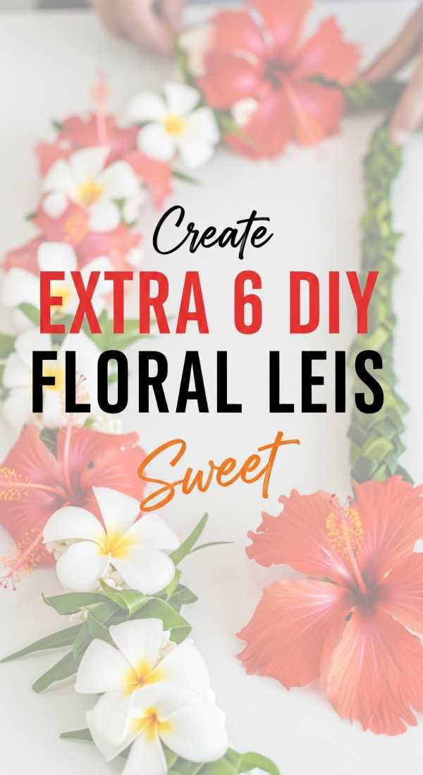 Create 6 Diy Floral Leis For Your Guests 6a189f8bca451