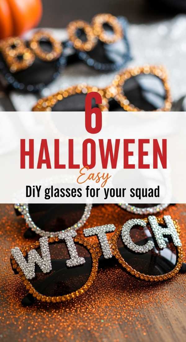 Create 6 Easy Diy Glasses For Your Halloween Squad 69f478f0720f2