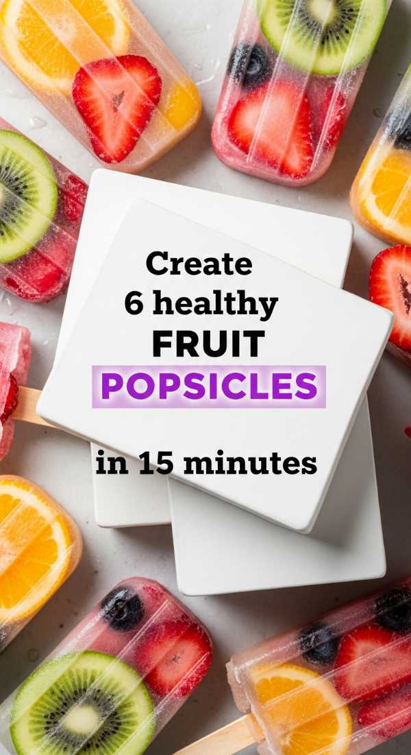 Create 6 Healthy Fruit Popsicles In 15 Minutes 6a06cc033bb91