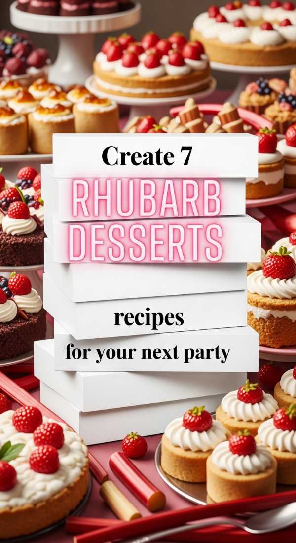 Create 7 Rhubarb Desserts Recipes For Your Next Party 69fd8c9dcf2ad