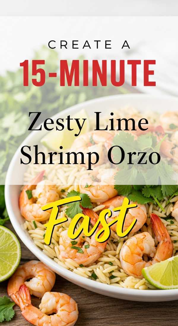 Create A 15 Minute Zesty Lime Shrimp Orzo Feast 69f721eedad74
