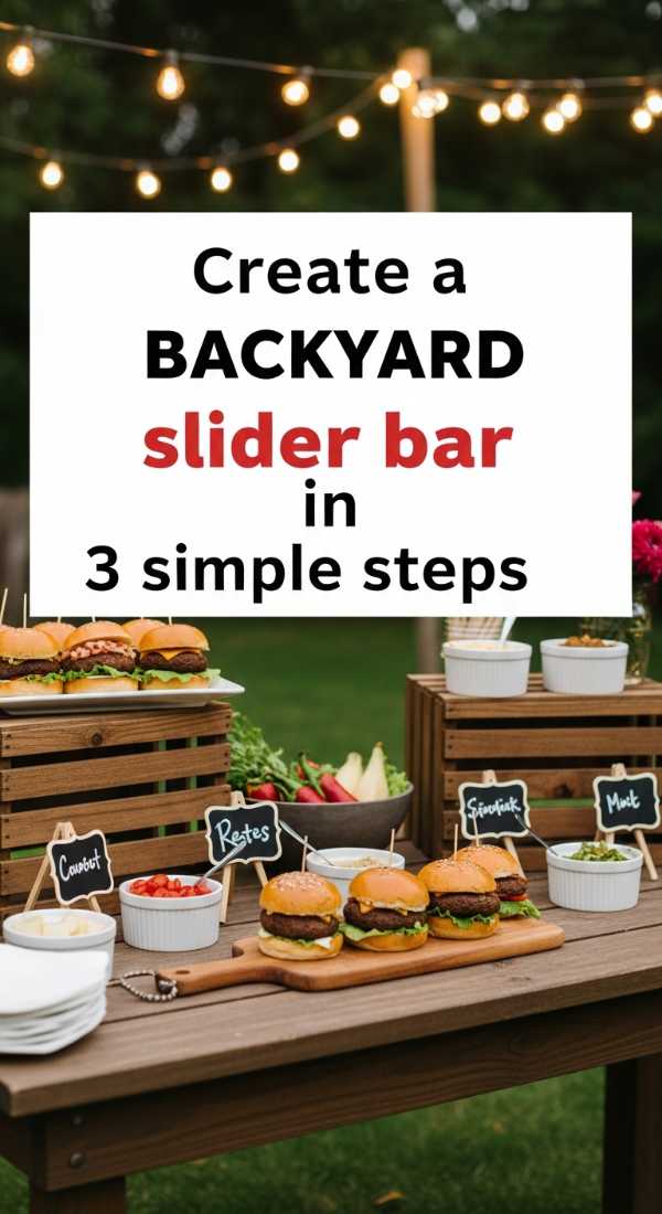 10 Epic Themes for a Memorable Summer Outdoor Birthday Party Create A Backyard Slider Bar In 3 Simple Steps 6a00567e63c06