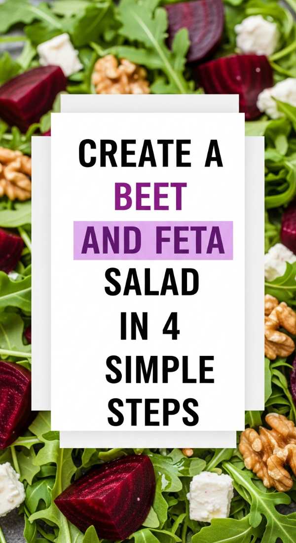 Create A Beet And Feta Salad In 4 Simple Steps 69f59f85eb1bb