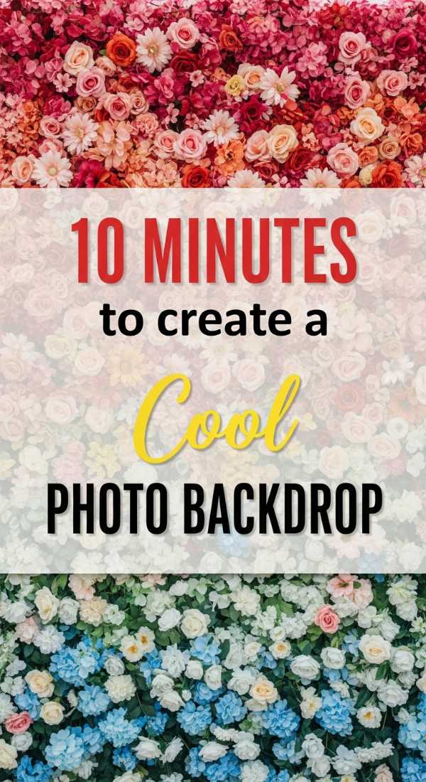 Create A Cool Photo Backdrop In 10 Minutes 69fc267505c8f