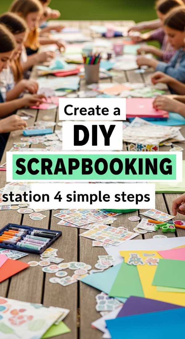 Create A Diy Scrapbooking Station In 4 Simple Steps 6a057ec9920e2