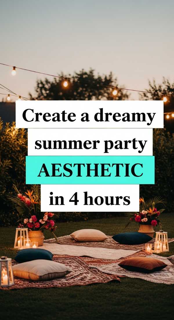 Create A Dreamy Summer Party Aesthetic In 4 Hours 69f87157ab29c