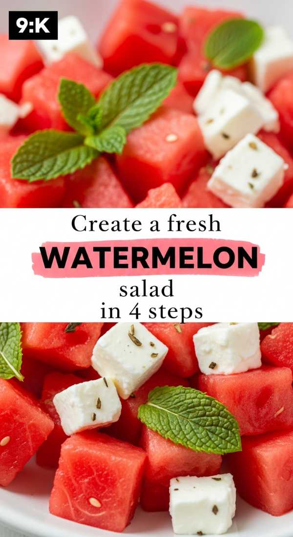 Create A Fresh Watermelon Salad In 4 Steps 6a06cdcb51dce