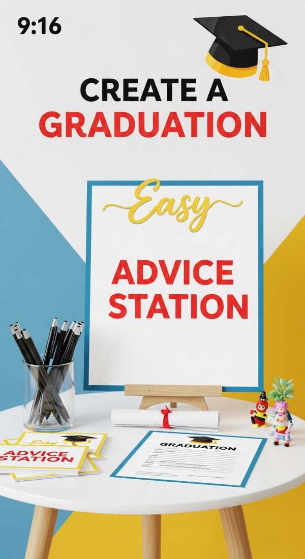 Create A Graduation Advice Station In 2 Steps 6a002e38c9d0c