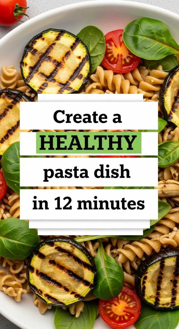 Create A Healthy Pasta Dish In 12 Minutes 6a1096366de04