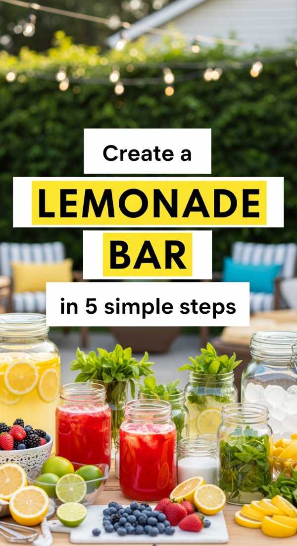 Create A Lemonade Bar In 5 Simple Steps 6a070704745cb