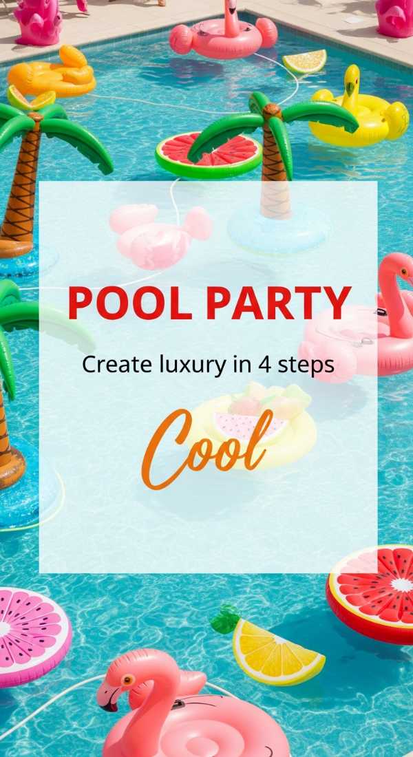 Create A Luxury Pool Party In 4 Steps 6a0db3c32f21d