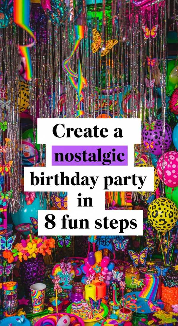 The Coolest Party Under the Sun: Your Ultimate Summer Birthday Planner Create A Nostalgic Birthday Party In 8 Fun Steps 6a0de74f3aebe