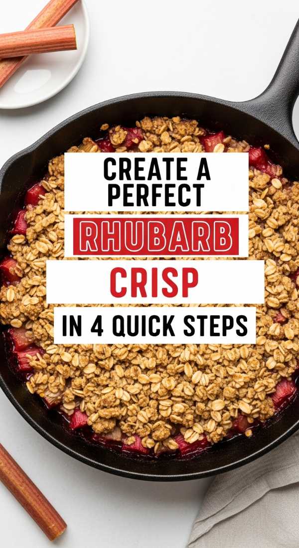 Create A Perfect Rhubarb Crisp In 4 Quick Steps 69f5acd110121