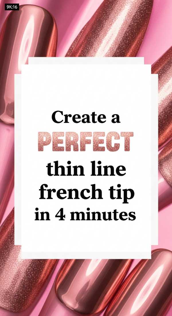 Create A Perfect Thin Line French Tip In 4 Minutes 6a1a999e19e0c