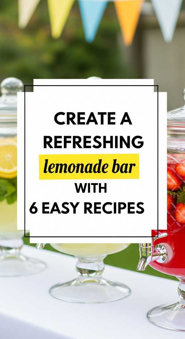 Create A Refreshing Lemonade Bar With 6 Easy Recipes 6a06cdc199a3a