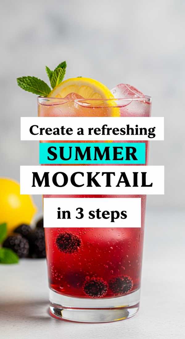Create A Refreshing Summer Mocktail In 3 Steps 6a109f2f69b2f