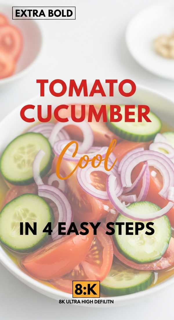 Create A Refreshing Tomato Cucumber Salad In 4 Steps 69fd741fba9dc