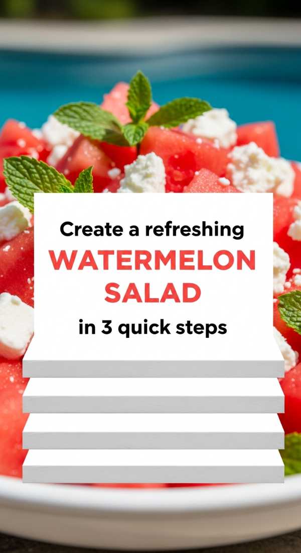 Create A Refreshing Watermelon Salad In 3 Quick Steps 6a06cfe60bbe3