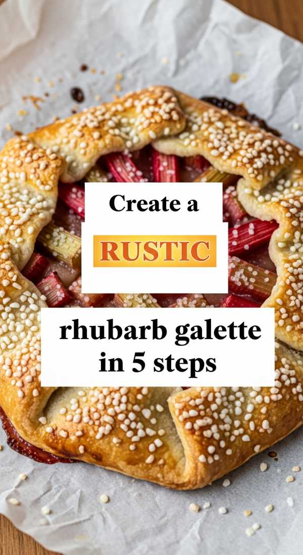 Create A Rustic Rhubarb Galette In 5 Steps 6a06cbe540a79