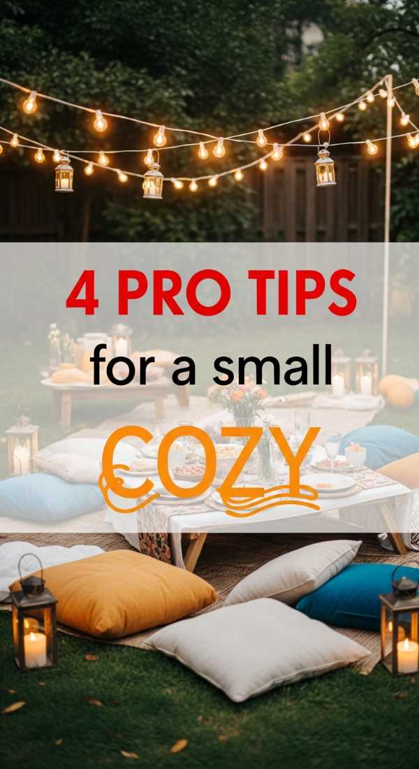 Create A Small Backyard Party Set Up Using 4 Pro Tips 69fda91a4e1dd