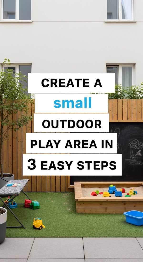 Create A Small Outdoor Play Area In 3 Easy Steps 69f621c20e3ee