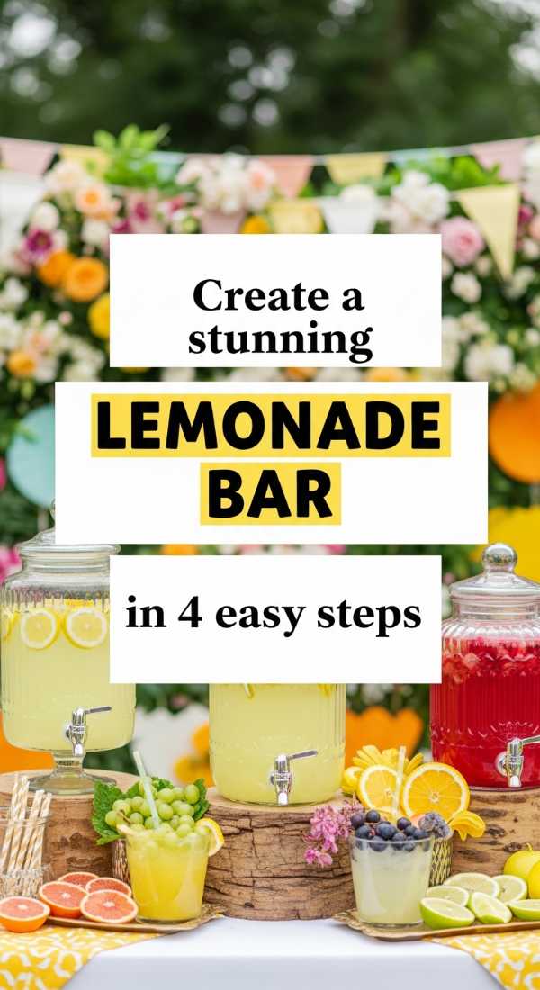 Create A Stunning Lemonade Bar In 4 Easy Steps 6a070b61a33cd