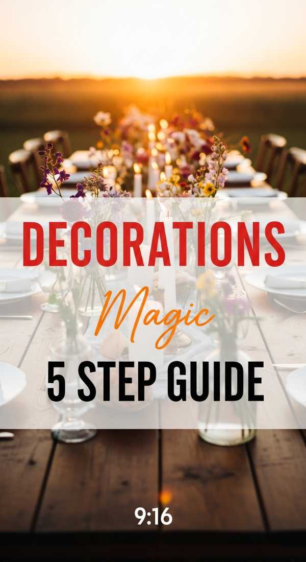 From Grill to Chill: The Essential Checklist for Outdoor Hosting Create A Stunning Outdoor Party Decorations Vibe In 5 Steps 6a157ca3938b5