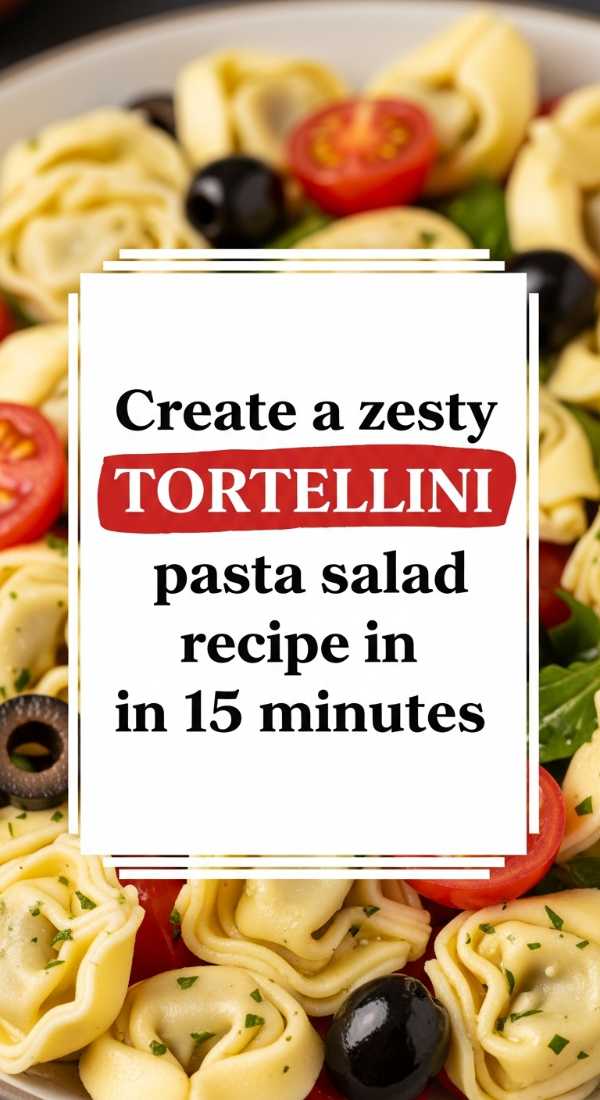 Create A Zesty Tortellini Pasta Salad Recipe In 15 Minutes 6a001621df1e6