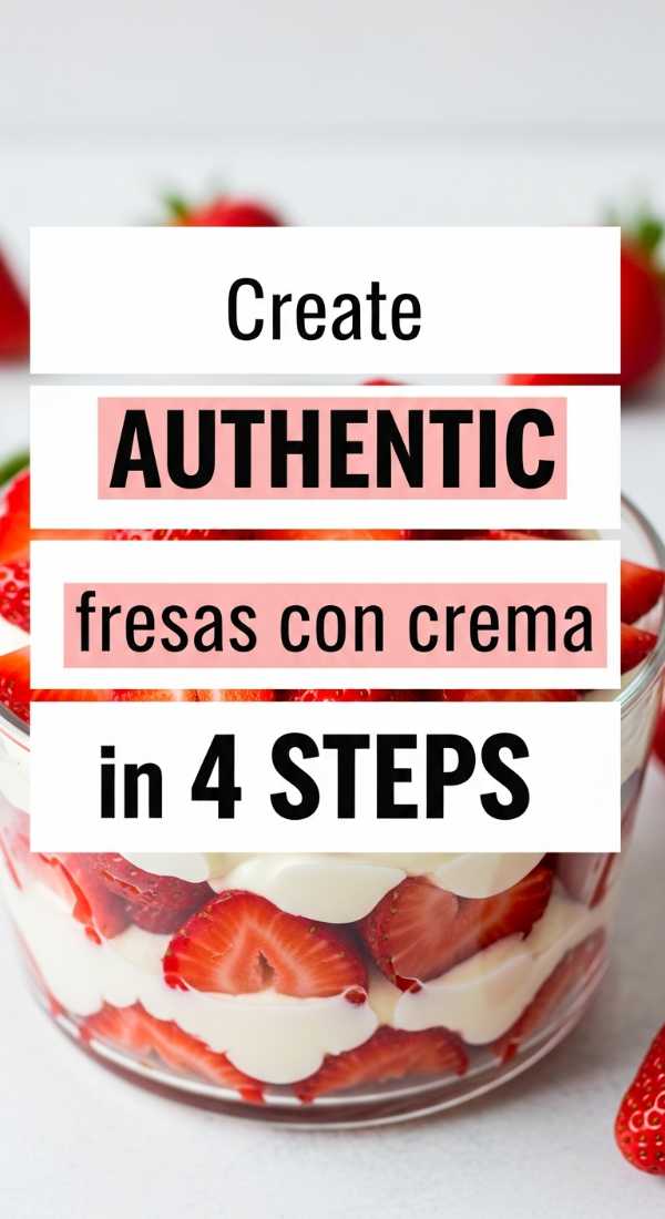 The Ultimate Sun-Kissed Cookbook: Refreshing Eats for Every Occasion Create Authentic Fresas Con Crema In 4 Steps 6a06bc6250994