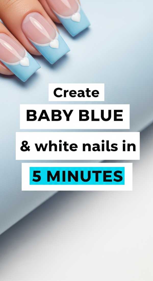 Create Baby Blue And White Nails In 5 Minutes 69f4c32918a05