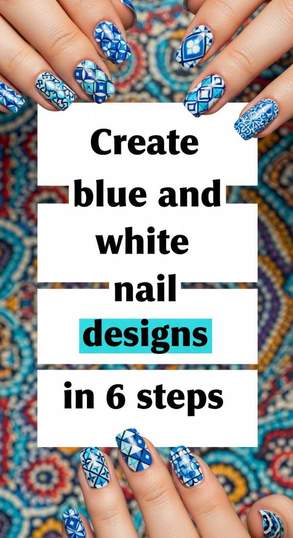 Create Blue And White Nail Designs In 6 Steps 69f4c324584c9