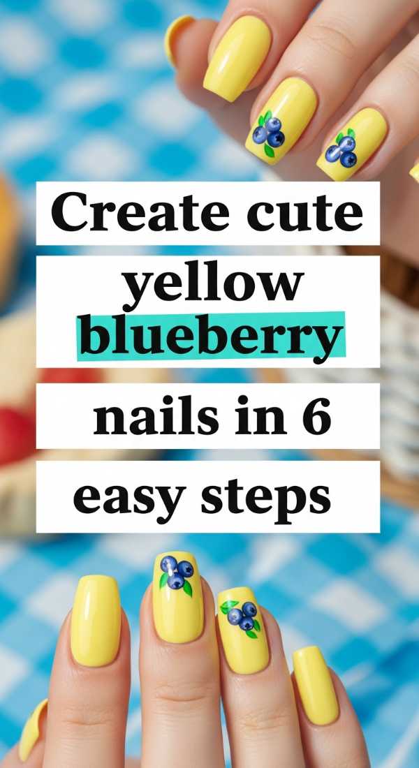 Create Cute Yellow Blueberry Nails In 6 Easy Steps 69fb987c58578