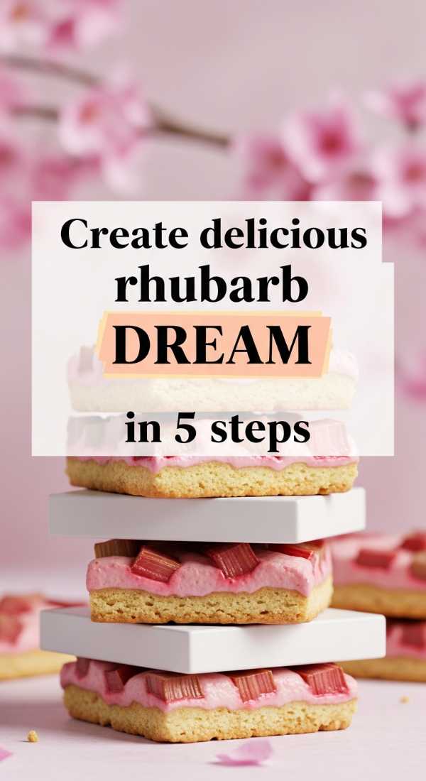Create Delicious Rhubarb Dream Bars In 5 Steps 69fd8a8e086ab