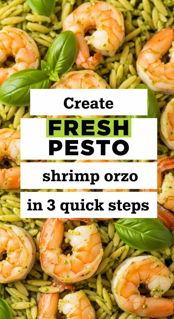 Create Fresh Pesto Shrimp Orzo In 3 Quick Steps 6a001aa5a7708