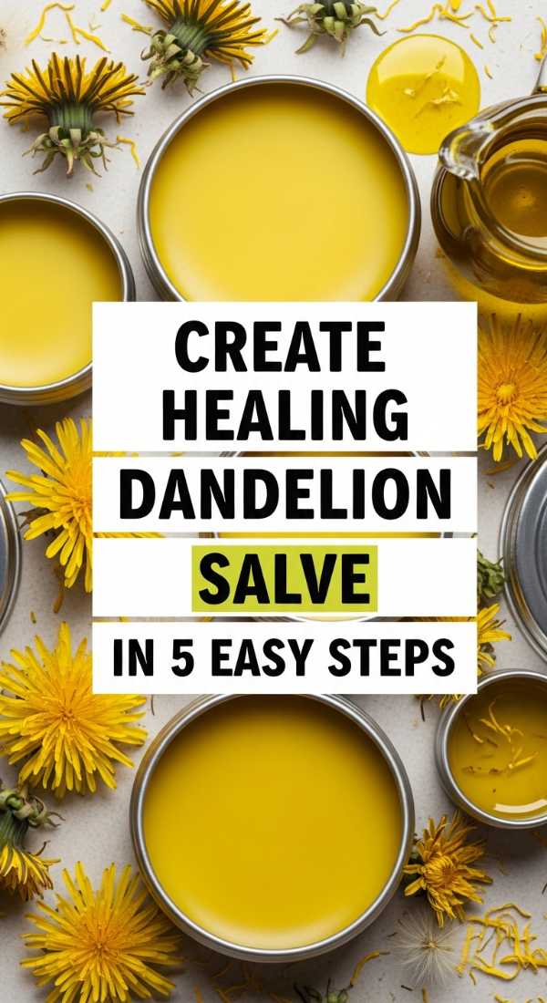 Create Healing Dandelion Salve In 5 Easy Steps 69fd8ab2c93d7