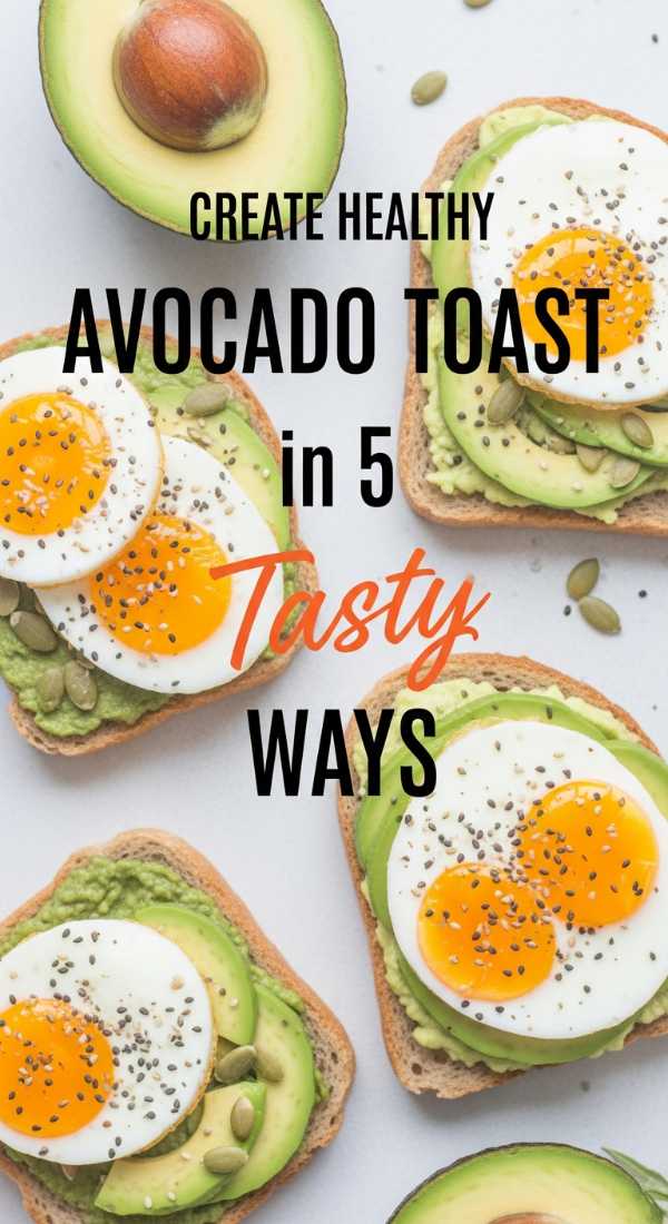 Create Healthy Avocado Toast In 5 Tasty Ways 69f71b0737380