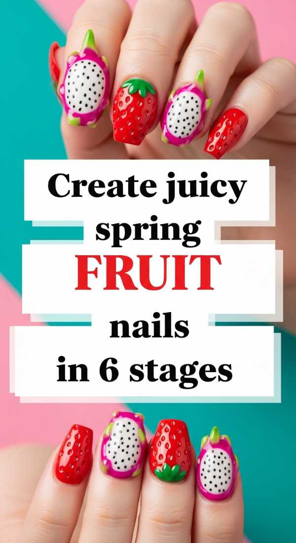Create Juicy Spring Fruit Nails In 6 Stages 69ff594b01450
