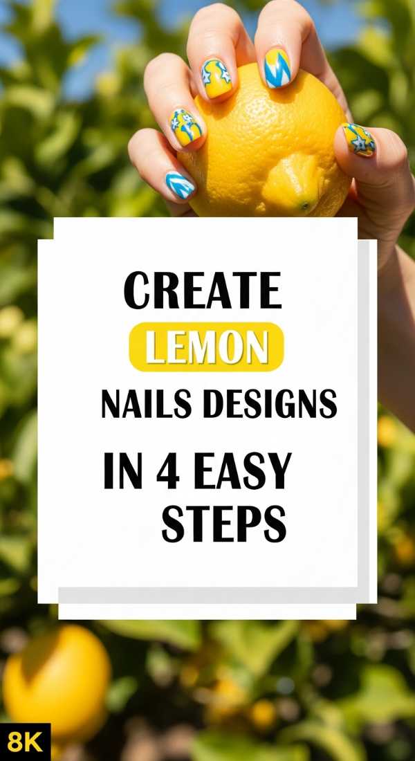 Create Lemon Nails Designs In 4 Easy Steps 6a059b4e5409c