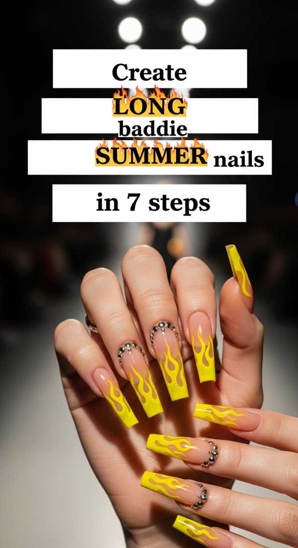 Create Long Baddie Summer Nails In 7 Steps 6a0059e5a27e3