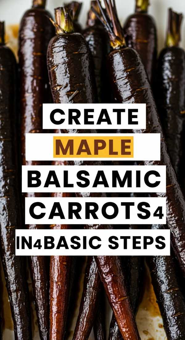 Create Maple Balsamic Carrots In 4 Basic Steps 6a1432956e7e2