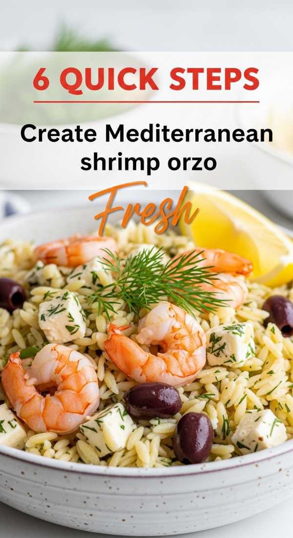 Create Mediterranean Shrimp Orzo In 6 Quick Steps 69f4514a76355