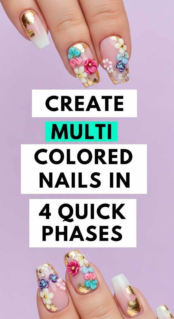 Create Multi Colored Nails In 4 Quick Phases 6a0f114843af9