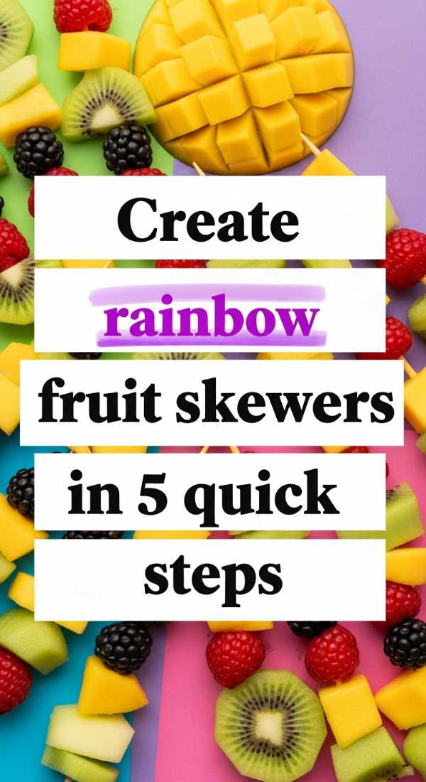 Create Rainbow Fruit Skewers In 5 Quick Steps 69f6fe041ad7f