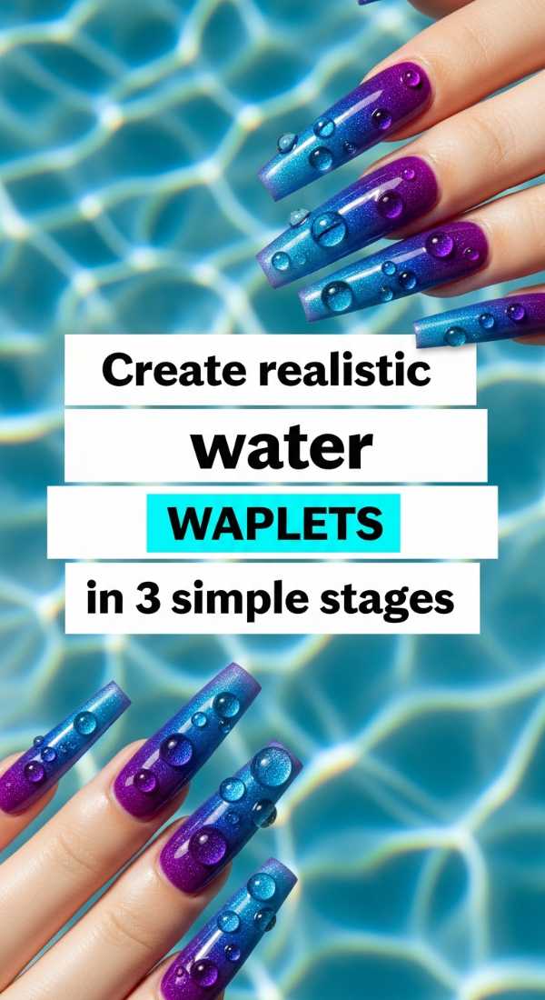 Sunkissed Style: The Must-Have Summer Nail Colors for June Create Realistic Water Droplets In 3 Simple Stages 6a0f0dc1bce7d