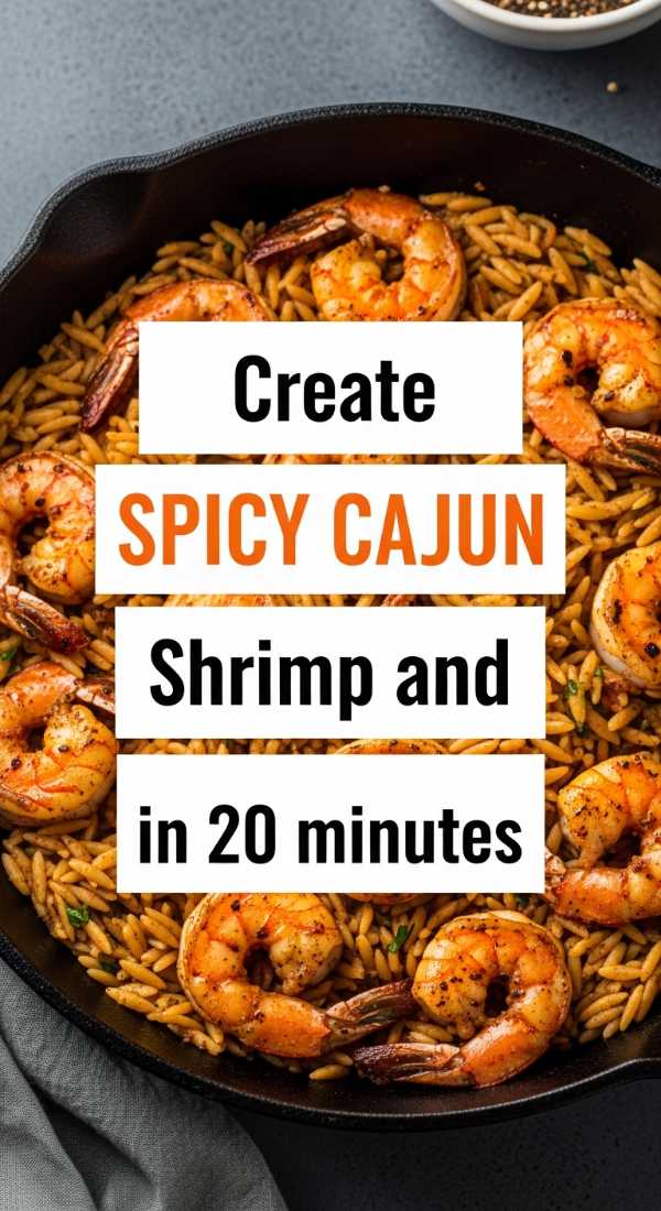 Create Spicy Cajun Shrimp And Orzo In 20 Minutes 69f5acd83dad4