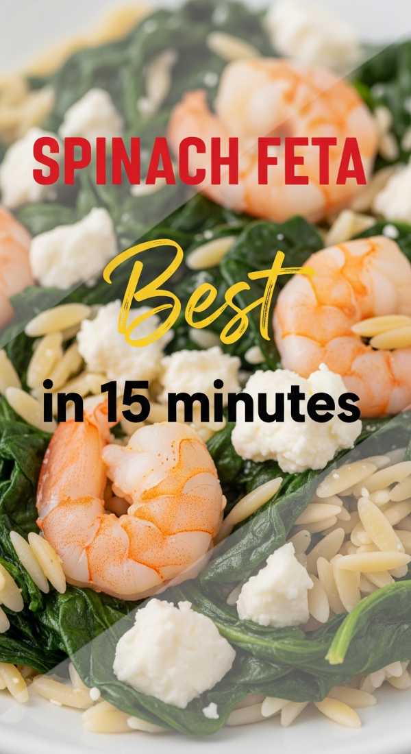Create Spinach Feta Shrimp Orzo In 15 Minutes 69f860b76d661