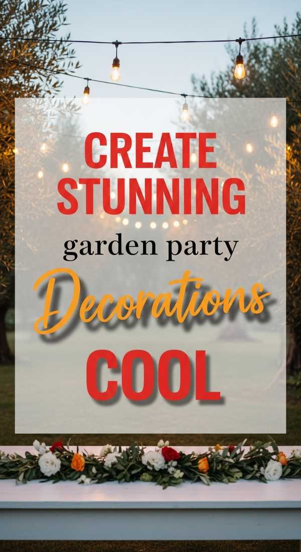 The Aperitivo Hour: Essential Tips for an Authentic Italian Summer Bash Create Stunning Garden Party Decorations In 4 Easy Steps 6a0d9ebaeeede