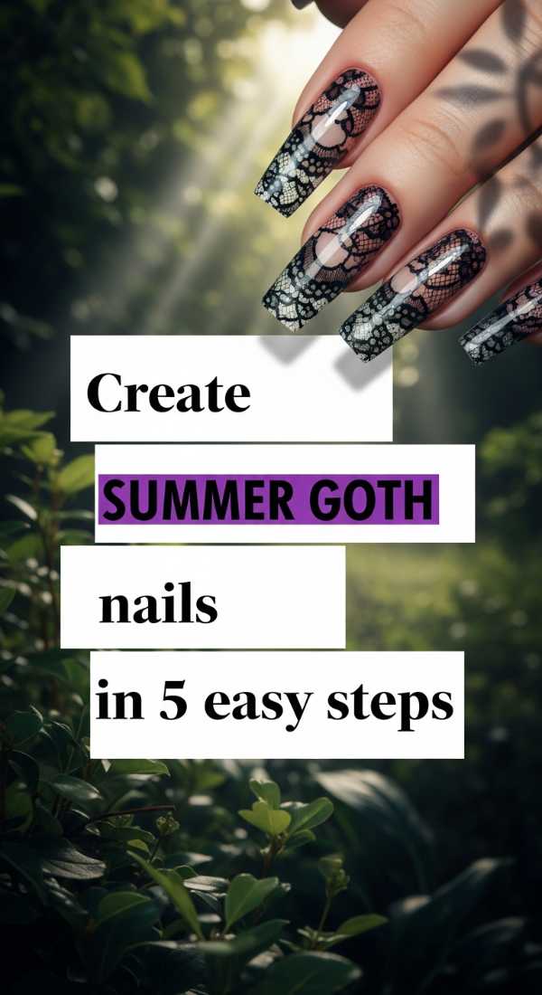 Create Summer Goth Nails In 5 Easy Steps 6a059b437676d
