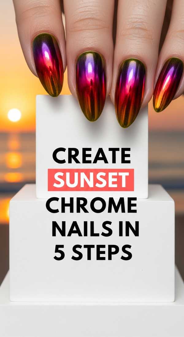 Create Sunset Chrome Nails In 5 Steps 6a05a1268aada